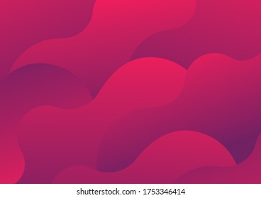 Liquid abstract background, wave form gradient
