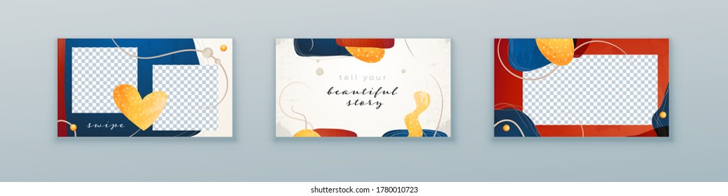 Liquid abstract banner design. Fluid Vector shaped background. Modern Graphic Template Banner pattern for social media header and post image