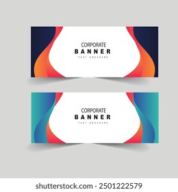 Liquid abstract banner design. Fluid Vector shaped background. Modern Graphic Template Banner 