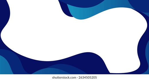 Liquid abstract banner design. Fluid Vector shaped background. Modern Graphic Template Banner pattern for social media and web sites