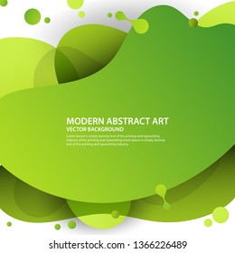 liquid abstract geometric shape blue color. vector, illustration