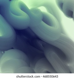 liquid abstract grey waves texture, beautiful hand-drawn brush stroke messy background