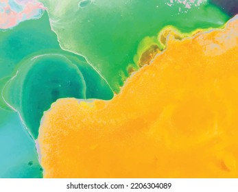 Galaxy Abstraktes Muster. Liquide Abstrakte Illustration. Alkohol Tinte Aquarell. Fluid Acrylic Splash. Aquarell-Holi-Farbe. flüssiger Marmor-Hintergrund. Akrylinkink Splash Space. Abstrakte Trippy-Vorlage