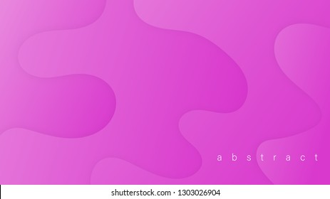 Liquid Abstract  Shape Gradients. Fluid Colorful 3D Background. Trendy Design Composition For Flyer, Banner, Magazine, Brochure, Website, Cover, Poster, Mobile App. Vector Illustration, Eps 10.