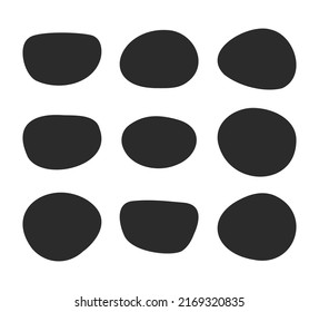 Liquid abstract shapes background. Fluid shape design element.