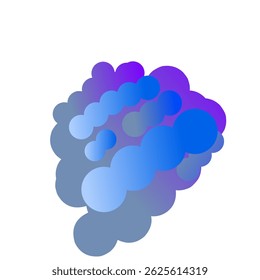 Abstrakte flüssige Formen. Modernes Vektordesign auf weißem Hintergrund. Geeignet für Banner, Hintergründe, Vorlagen.
