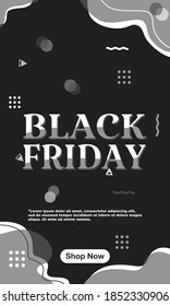 ilustraciones vectoriales abstractas líquidas venta de viernes negro. para plantillas, listas, páginas, folletos, banners, portadas, folletos, impresiones, folletos, libros, blanks, tarjetas, anuncios, carteles, carteles, etc.
