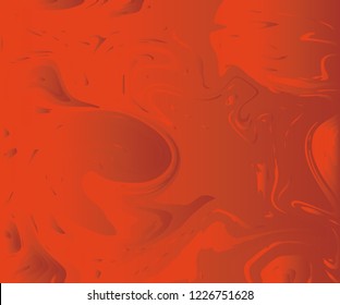 Liquid acrylic texture. Abstract background with curled stripes or chaotic lines. Ink.