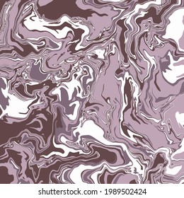 Liquid art texture. Abstract background with swirling paint effect. A4. Painting with liquid acrylic that pours and splashes. Mixed paints for an interior poster. gray, brown, beige iridescent colors