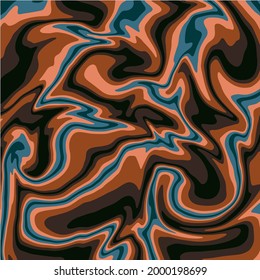 Liquid art texture. Abstract background with swirling paint effect. Painting with liquid acrylic that pours and splashes. Mixed paints for an interior poster.