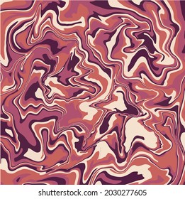 Liquid art texture. Abstract background with swirling paint effect. Painting with liquid acrylic that pours and splashes