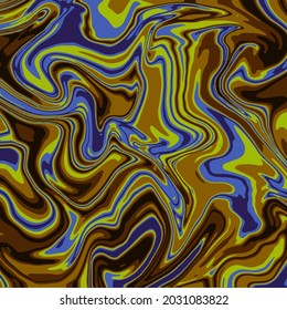 Liquid art texture. Abstract background with swirling paint effect. Painting with liquid acrylic that pours and splashes