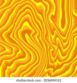 Textura de arte líquido. Fondo abstracto con efecto de pintura giratoria. Color amarillo. Pintado con acrílico líquido que pica y salpica
