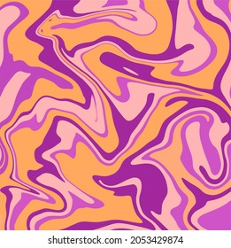 Liquid art texture. Abstract background with swirling paint effect. Purple color. Painting with liquid acrylic that pours and splashes
