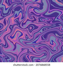 Liquid art texture. Abstract background with swirling paint effect. Purple and lilac  color. Painting with liquid acrylic that pours and splashes