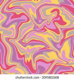 Liquid art texture. Abstract background with swirling paint effect. Painting with liquid acrylic that pours and splashes.
