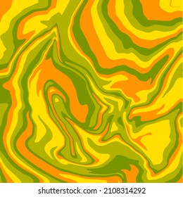 Liquid art texture. Abstract background with swirling paint effect. Painting with liquid acrylic that pours and splashes.