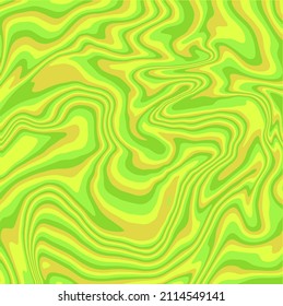 Flüssige Kunsttextur. Abstrakter Hintergrund mit wirbelnder Farbwirkung. Malerei mit flüssigem Acryl, das gießt und spritzt.