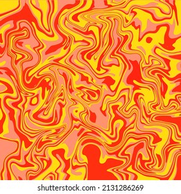 Liquid art texture. Abstract background with swirling paint effect. Painting with liquid acrylic that pours and splashes.