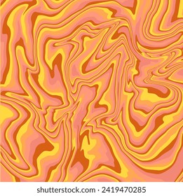 Liquid art texture. Abstract background with swirling paint effect. Blue color. Painting with liquid acrylic that pours and splashes.