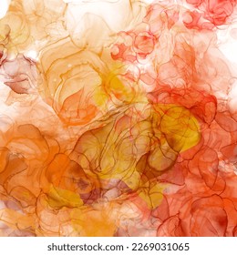 Textura artística líquida. Fondo abstracto con efecto de pintura giratoria. Una pintura con tinta alcohólica que brilla y salpica.