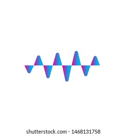LIquid Audio Spectrum, Wave Music, Sound Equalizer Vector