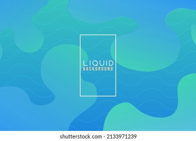 fondo líquido con color azul