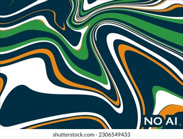 liquid background blue white and green colour
