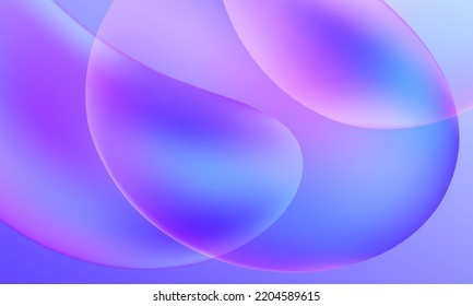 Liquid background. Color mix. Fluid gradient mesh. Soft Abstract bubble texture. Mild transition colour flow. Template for posters, ad banners, brochures, flyers, covers, websites. EPS vector image.