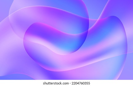 Liquid background. Color mix. Fluid gradient mesh. Soft Abstract bubble texture. Mild transition colour flow. Template for posters, ad banners, brochures, flyers, covers, websites. EPS vector image.