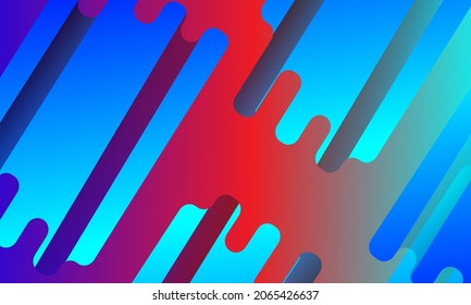 Fondo líquido Gradiente ondulado colorido forma gradiente abstracto de los pasos de fondo vectorial