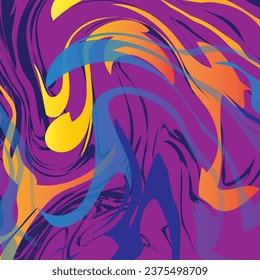 Liquid background creative using adobe illustrator..