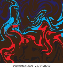 Liquid background creative using adobe illustrator..
