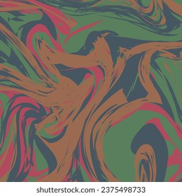 Arrière-plan liquide créatif à l'aide d'un illustrateur adobe.