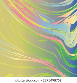 Arrière-plan liquide créatif à l'aide d'un illustrateur adobe.