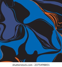 Liquid background creative using adobe illustrator..