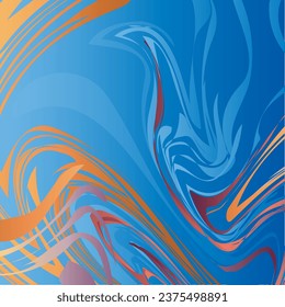 Liquid background creative using adobe illustrator..