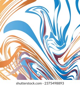 Liquid background creative using adobe illustrator..