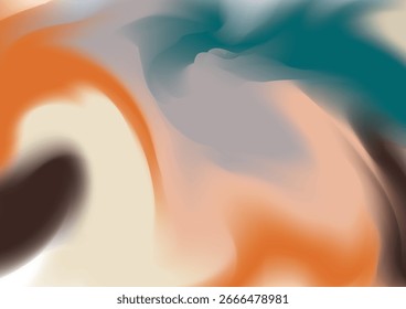 Fundo líquido, vetor de projeto de fundo de fluido