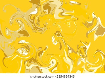 liquid background with golden color
