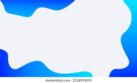flüssiger Hintergrund mit modernem blauem Farbverlauf