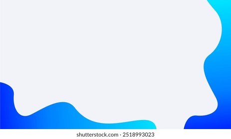 fundo líquido com cor de gradiente azul moderna
