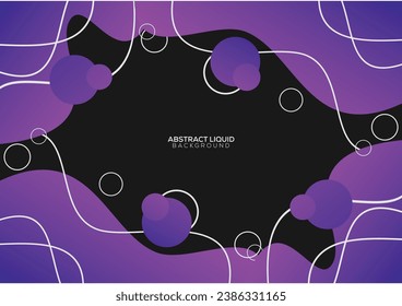 liquid background modern style design