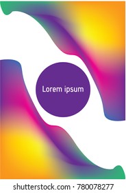 Liquid Background Poster Abstract