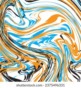 Arrière-plan liquide à l'aide d'un illustrateur d'adobe.