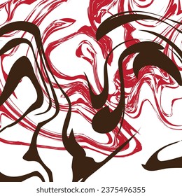 Arrière-plan liquide à l'aide d'un illustrateur d'adobe.