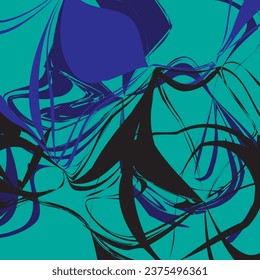 Arrière-plan liquide à l'aide d'un illustrateur d'adobe.