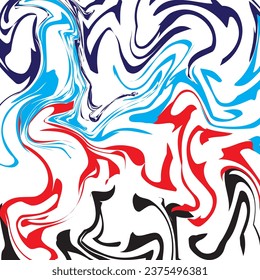 Arrière-plan liquide à l'aide d'un illustrateur d'adobe.