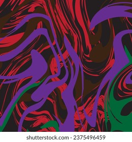 Arrière-plan liquide à l'aide d'un illustrateur d'adobe.