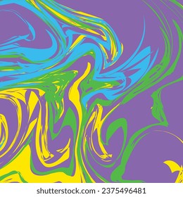 Arrière-plan liquide à l'aide d'un illustrateur d'adobe.